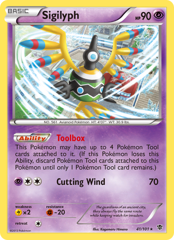 Sigilyph - Pokémon TCG Card
