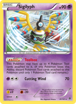 Sigilyph - pokemon TCG Card