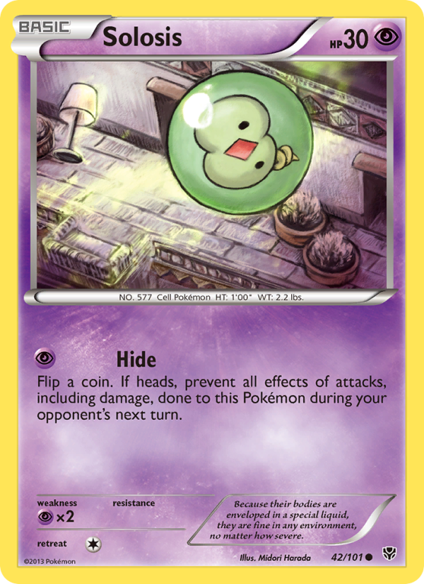 Solosis - Pokémon TCG Card
