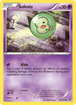 Solosis - pokemon TCG Card