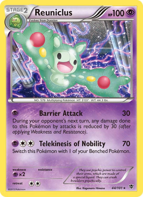 Reuniclus - Pokémon TCG Card