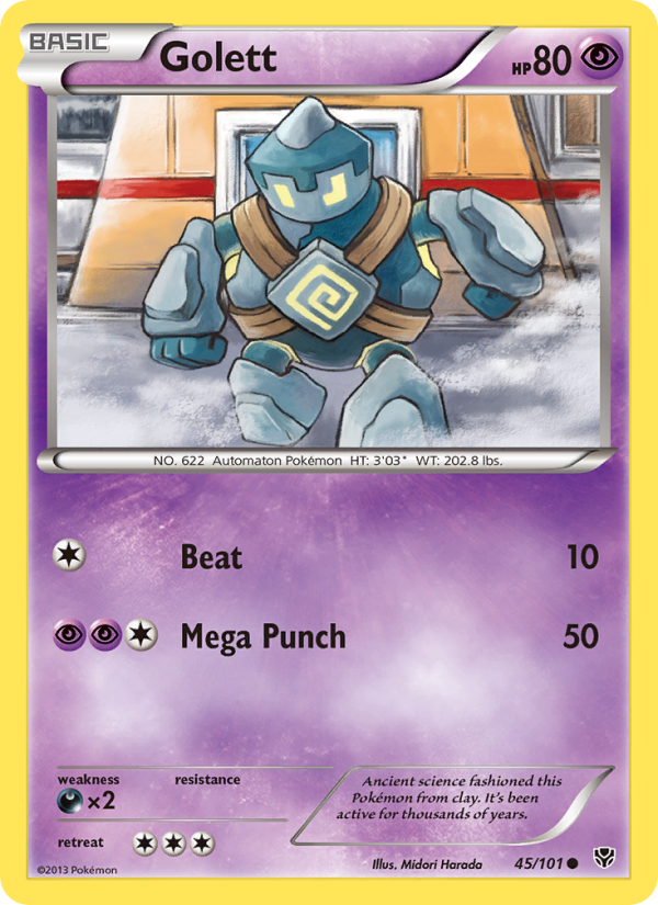 Golett - Pokémon TCG Card