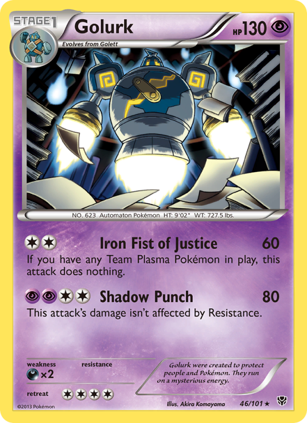 Golurk - Pokémon TCG Card