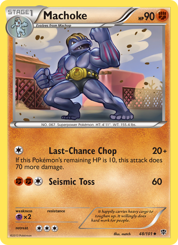 Machoke - Pokémon TCG Card