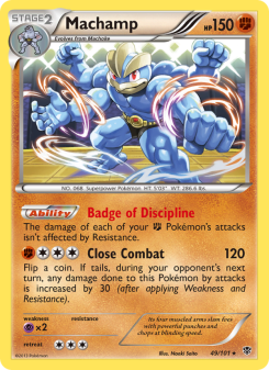 Machamp - pokemon TCG Card