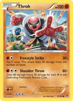 Throh - pokemon TCG Card