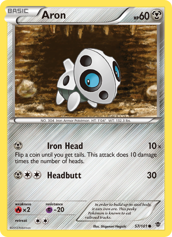 Aron - Pokémon TCG Card