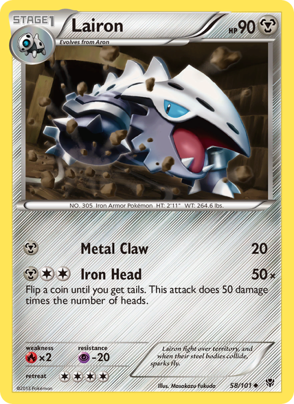 Lairon - Pokémon TCG Card