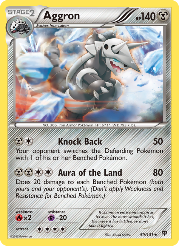 Aggron - Pokémon TCG Card