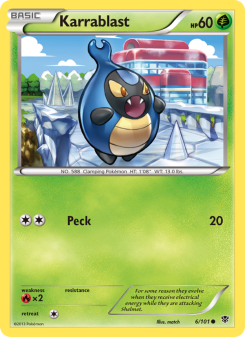 Karrablast - pokemon TCG Card