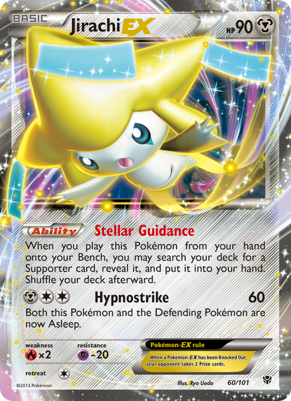 Jirachi-EX - Pokémon TCG Card