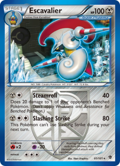 Escavalier - pokemon TCG Card