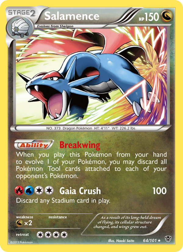 Salamence - Pokémon TCG Card