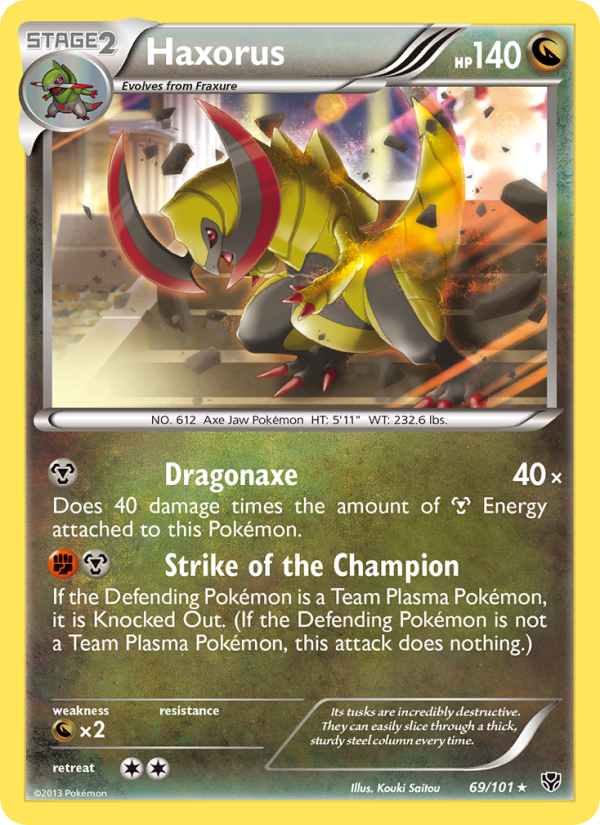 Haxorus - Pokémon TCG Card