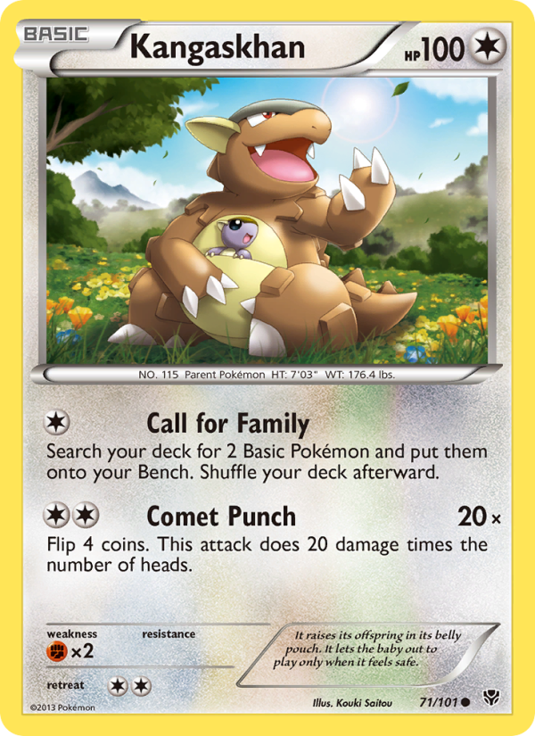 Kangaskhan - Pokémon TCG Card