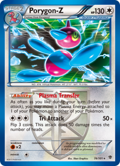 Porygon-Z - pokemon TCG Card