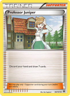 Professor Juniper - pokemon TCG Card