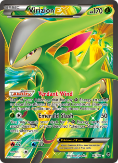 Virizion-EX - pokemon TCG Card