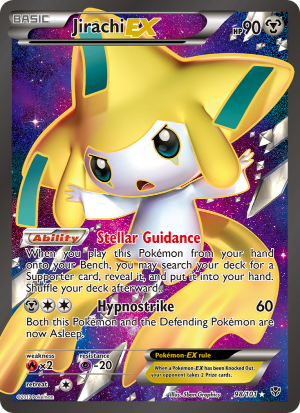 Jirachi-EX - Pokémon TCG Card