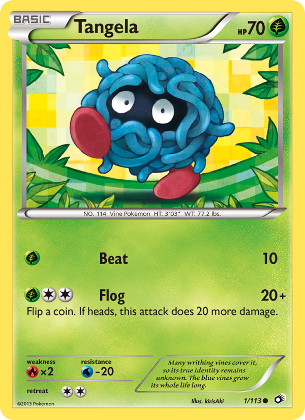 Tangela - Pokémon TCG Card