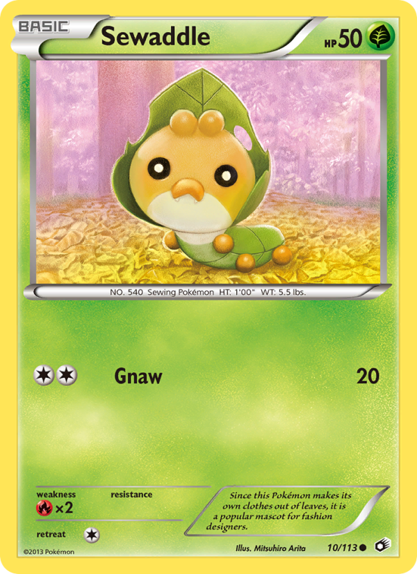 Sewaddle - Pokémon TCG Card