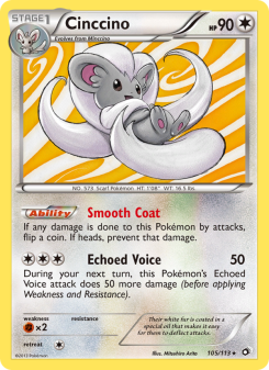 Cinccino - pokemon TCG Card