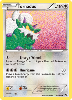 Tornadus - pokemon TCG Card