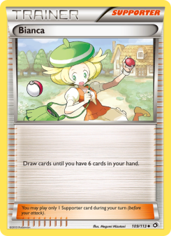 Bianca - pokemon TCG Card