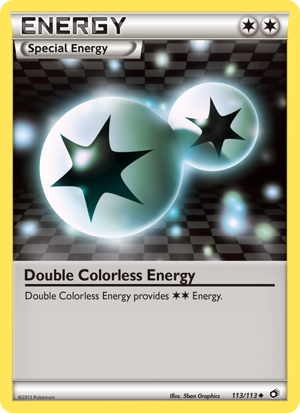 Double Colorless Energy - Pokémon TCG Card