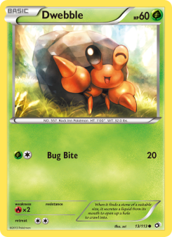 Dwebble - pokemon TCG Card