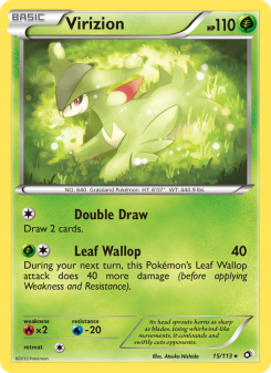 Virizion - pokemon TCG Card