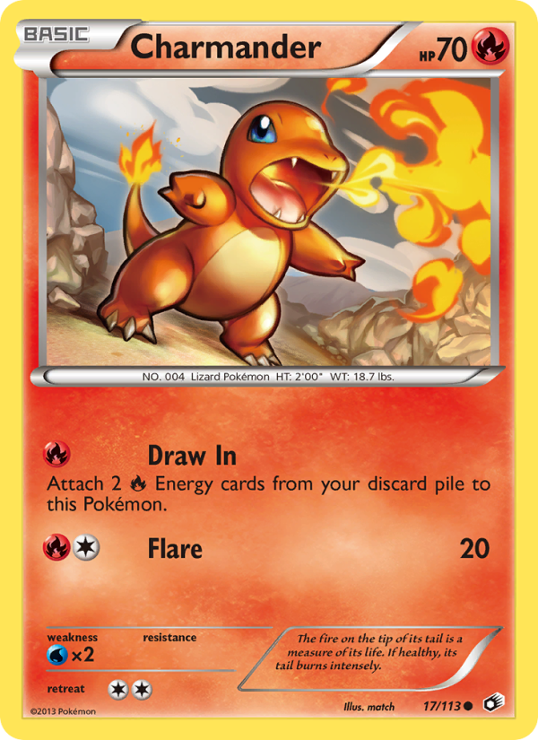 Charmander - Pokémon TCG Card