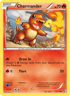 Charmander - pokemon TCG Card