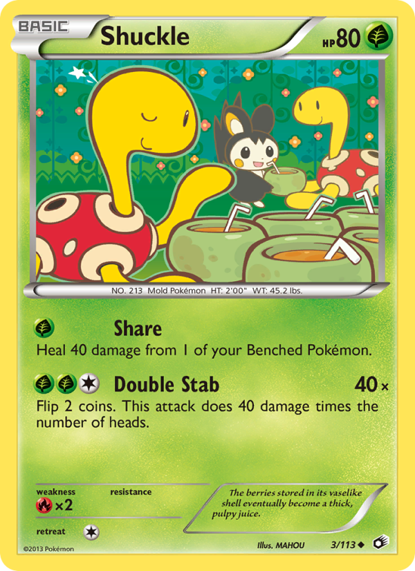 Shuckle - Pokémon TCG Card