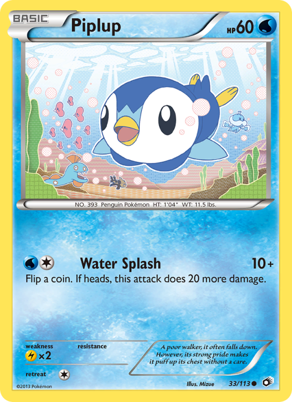 Piplup - Pokémon TCG Card