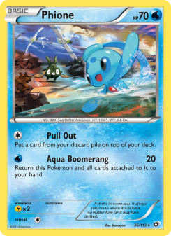 Phione - pokemon TCG Card