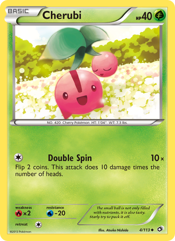 Cherubi - Pokémon TCG Card