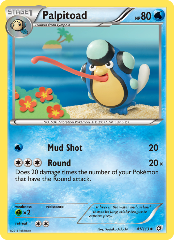 Palpitoad - Pokémon TCG Card