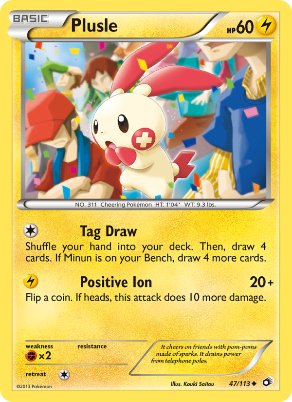 Plusle - Pokémon TCG Card