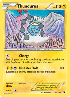 Thundurus - pokemon TCG Card