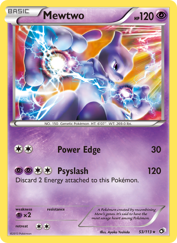 Mewtwo - Pokémon TCG Card