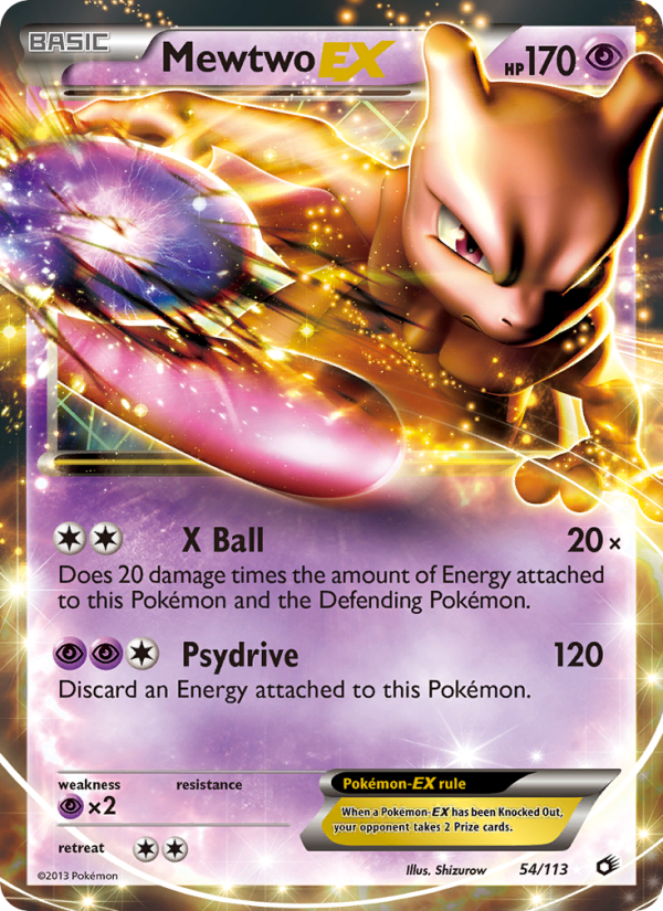Mewtwo-EX - Pokémon TCG Card