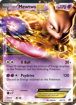 Mewtwo-EX - pokemon TCG Card
