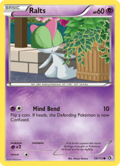 Ralts - pokemon TCG Card