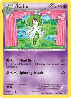 Kirlia - pokemon TCG Card