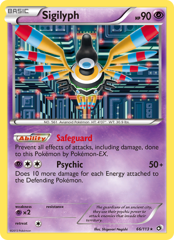 Sigilyph - Pokémon TCG Card