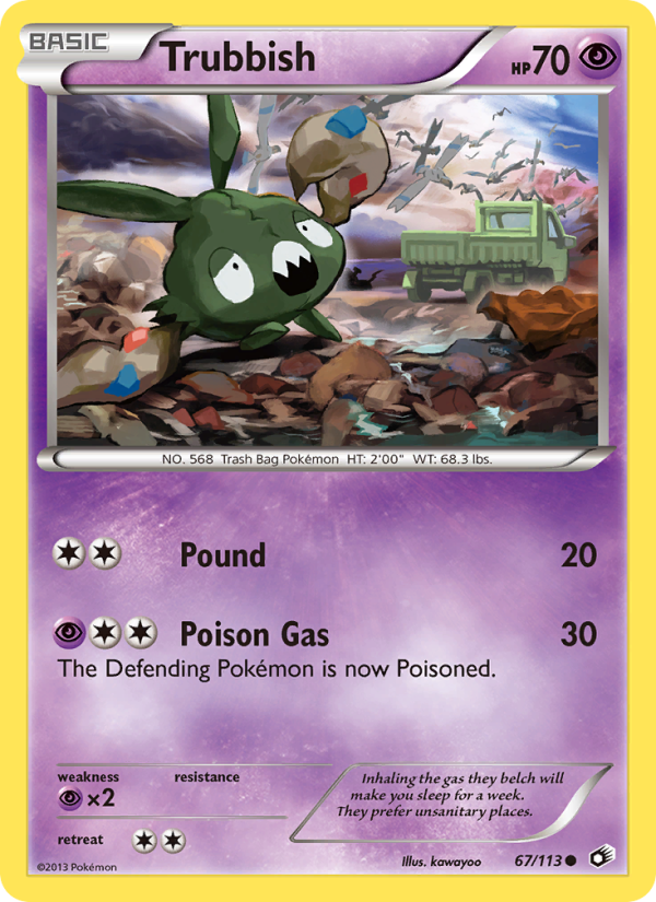Trubbish - Pokémon TCG Card