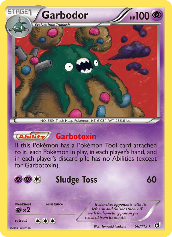 Garbodor - Pokémon TCG Card