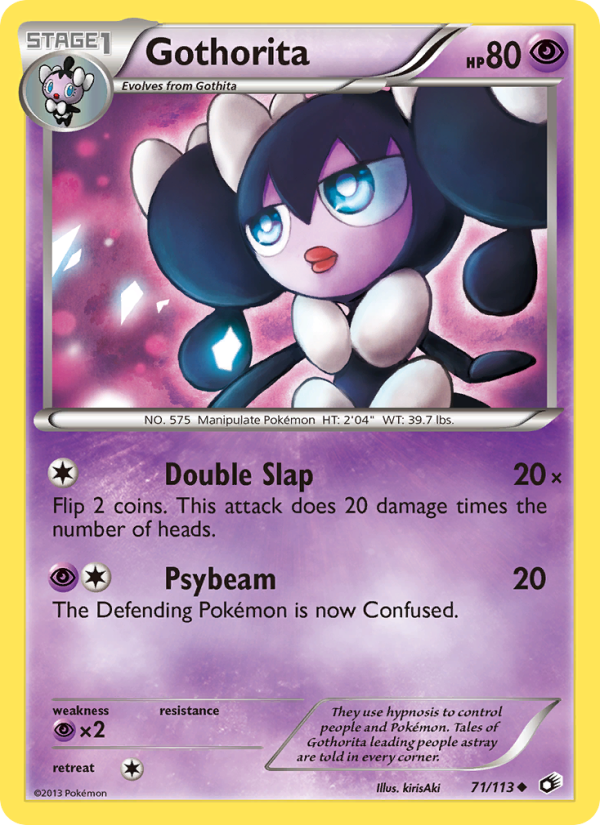 Gothorita - Pokémon TCG Card