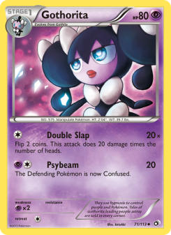 Gothorita - pokemon TCG Card